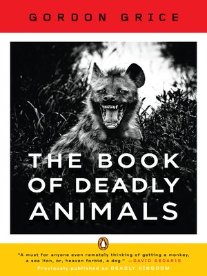 cover image of The Book of Deadly Animals